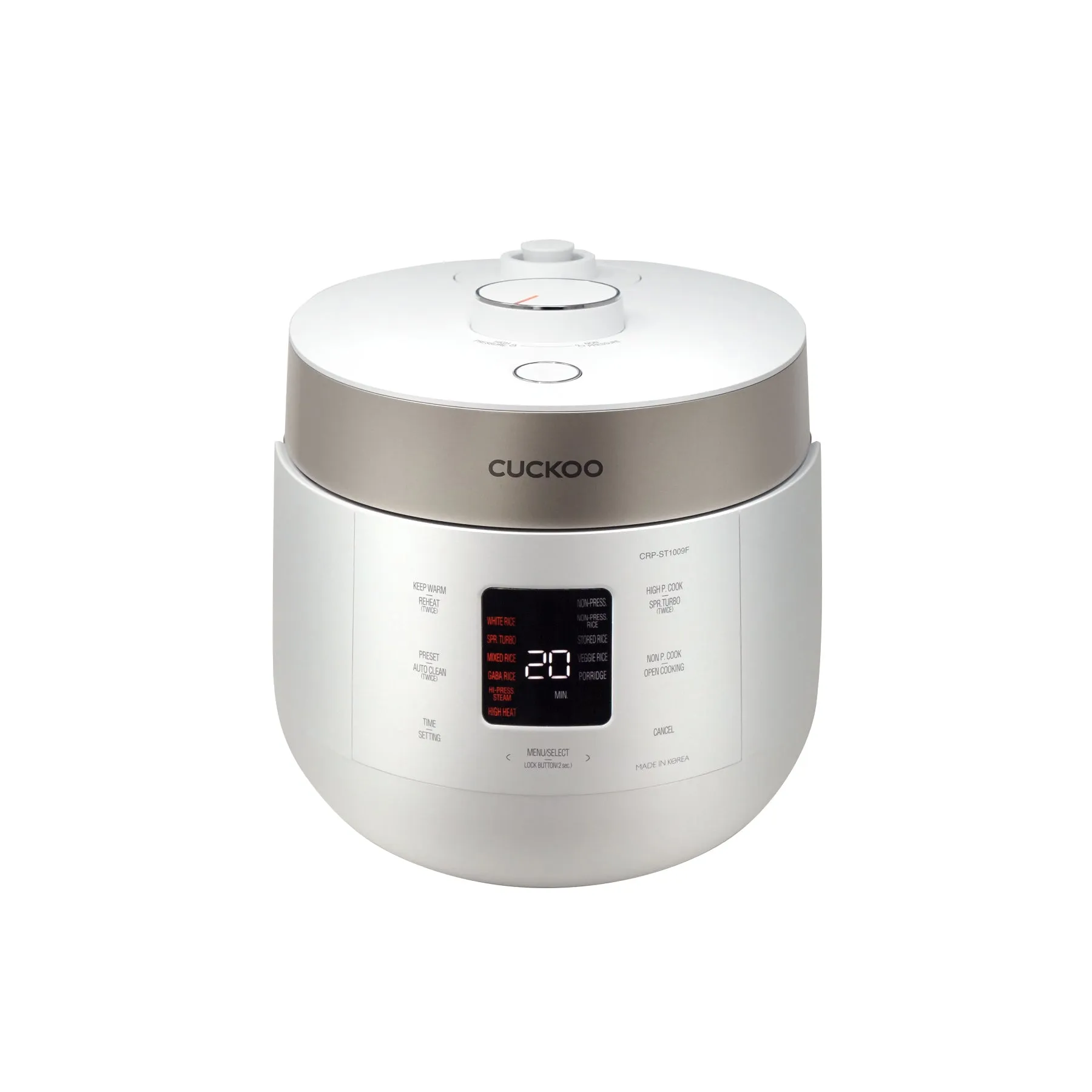 10-Cup HP Twin Pressure Rice Cooker (CRP-ST1009F)