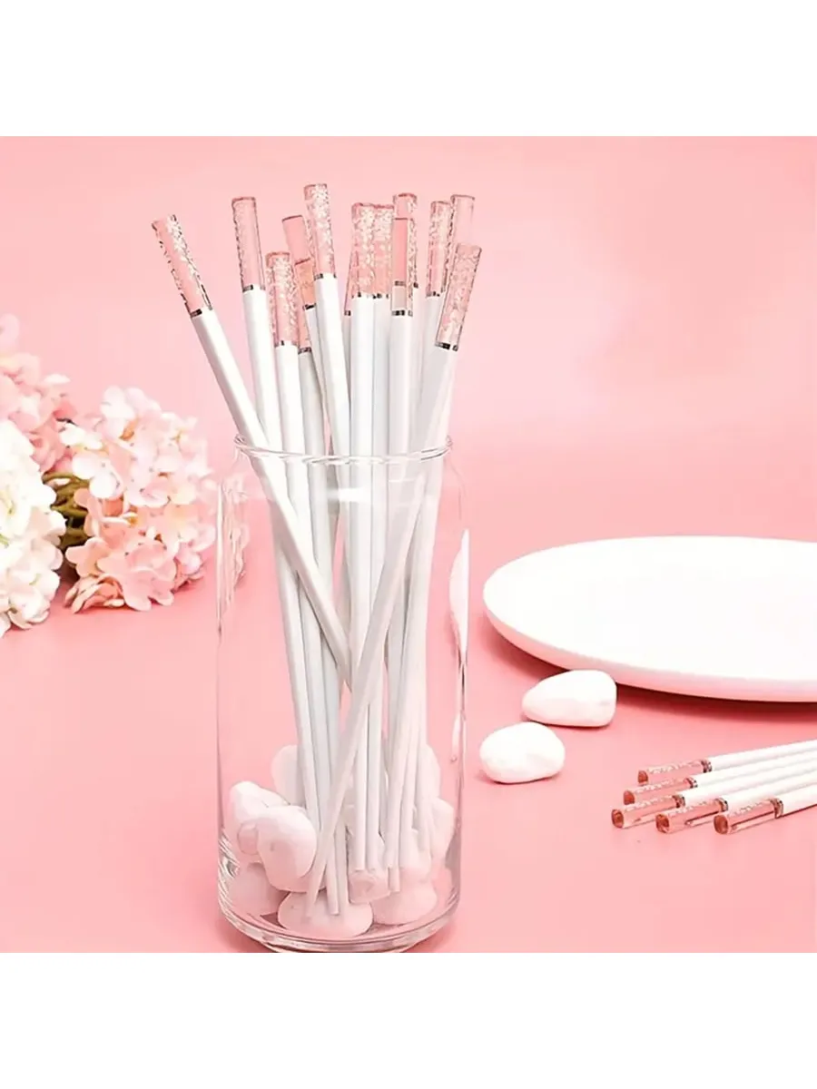 1/2/5pairs, Non-Slip Reusable Cherry Blossom Chopsticks For Restaurant, Home, Party, And Travel - Creative Kitchen Utensils For Easy And Comfortable Eating