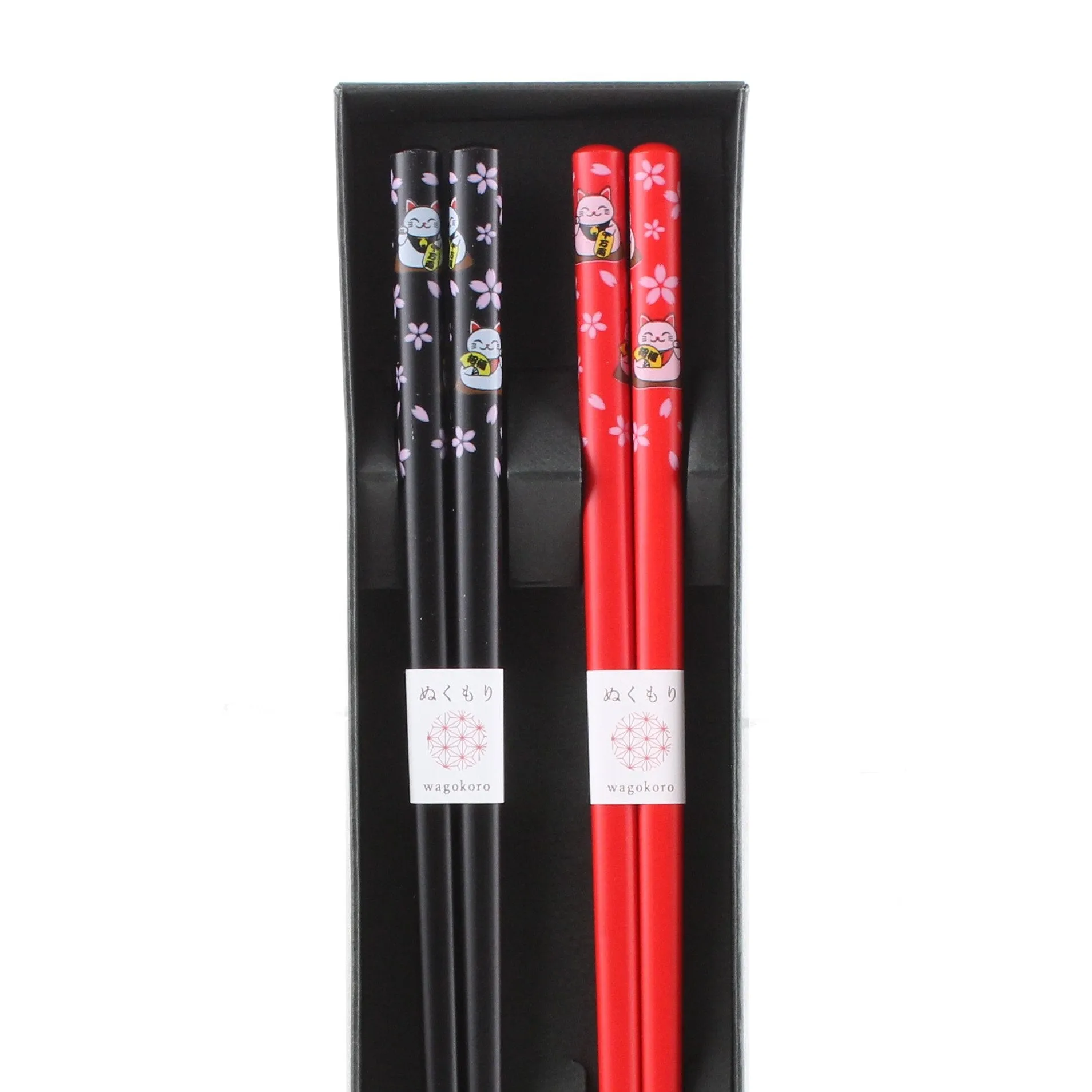 2-pair Cat Bamboo Chopstics