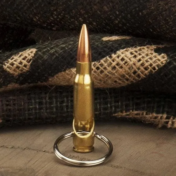 .308 Caliber Bottle Opener Key Chain