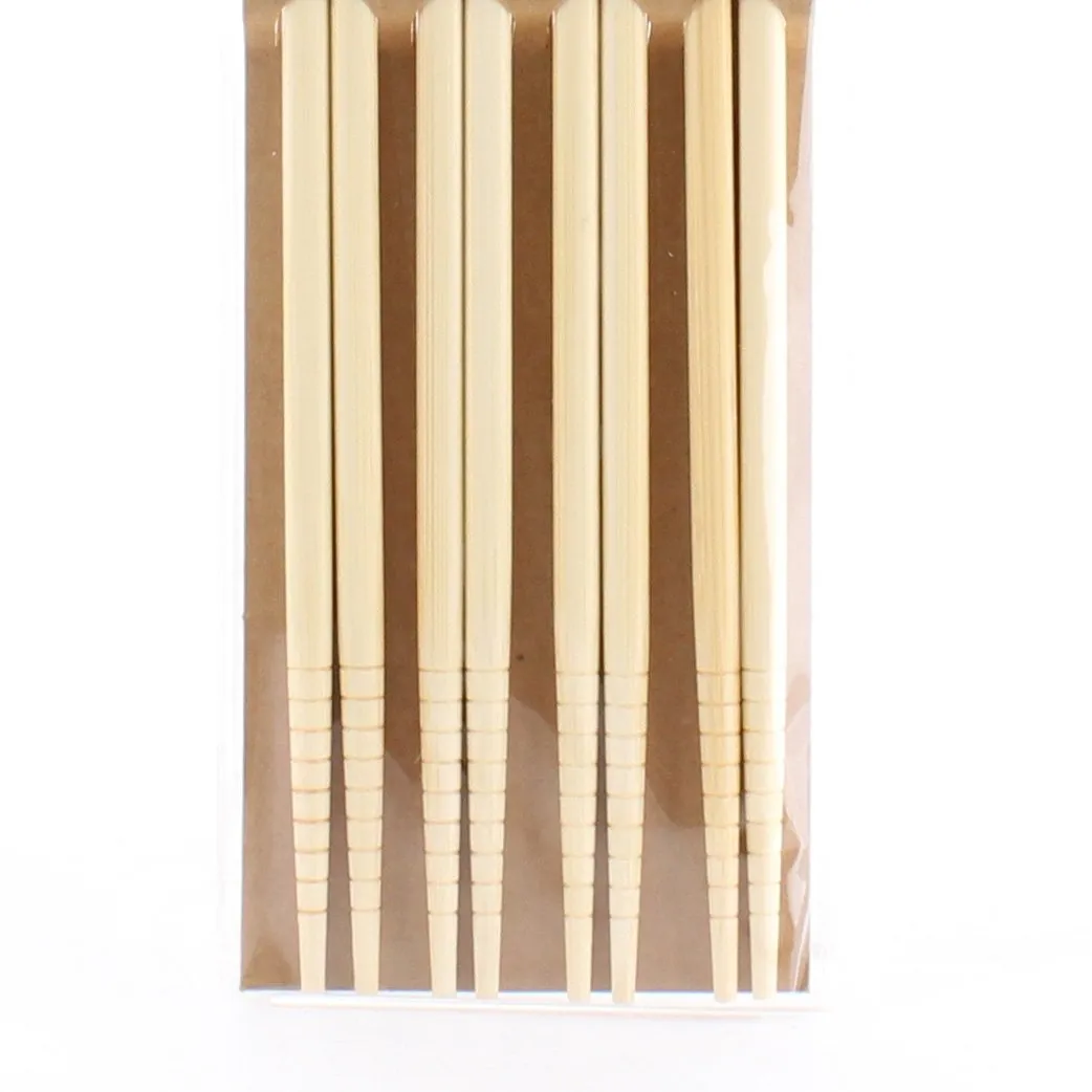 4-pair Long Bamboo Chopsticks