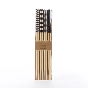 4-pair Long Bamboo Chopsticks