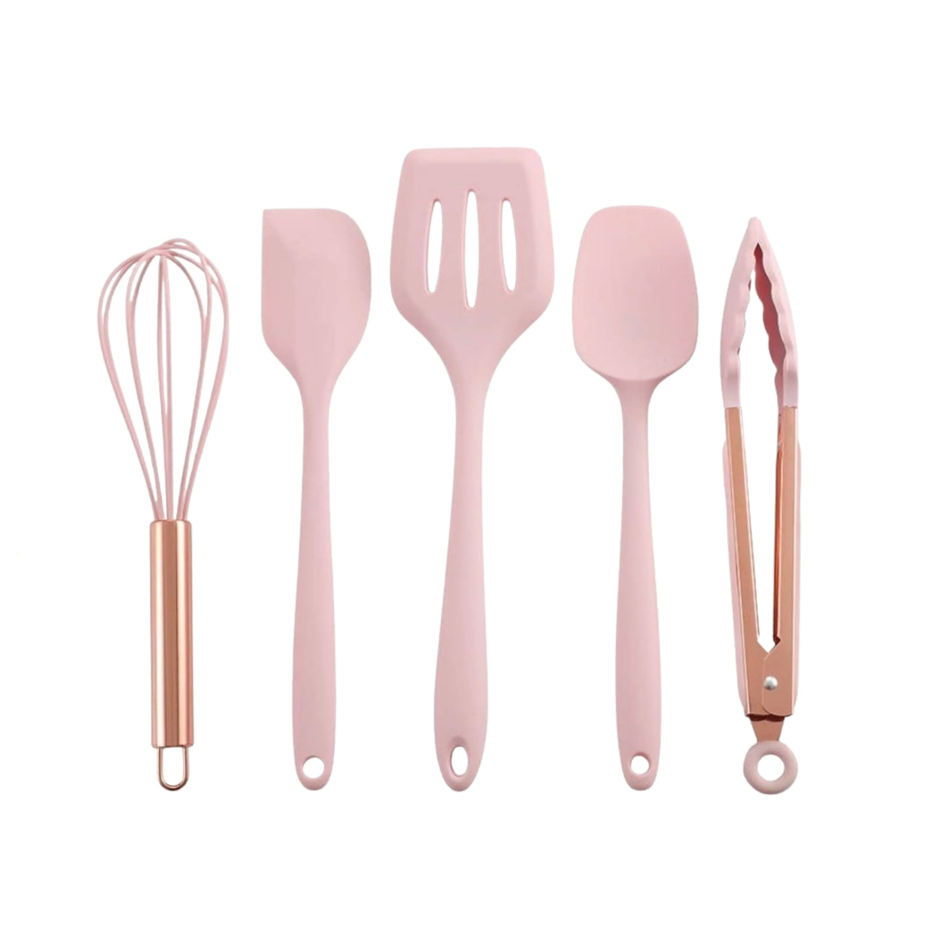 5pcs Mini Silicone Kitchen Utensils