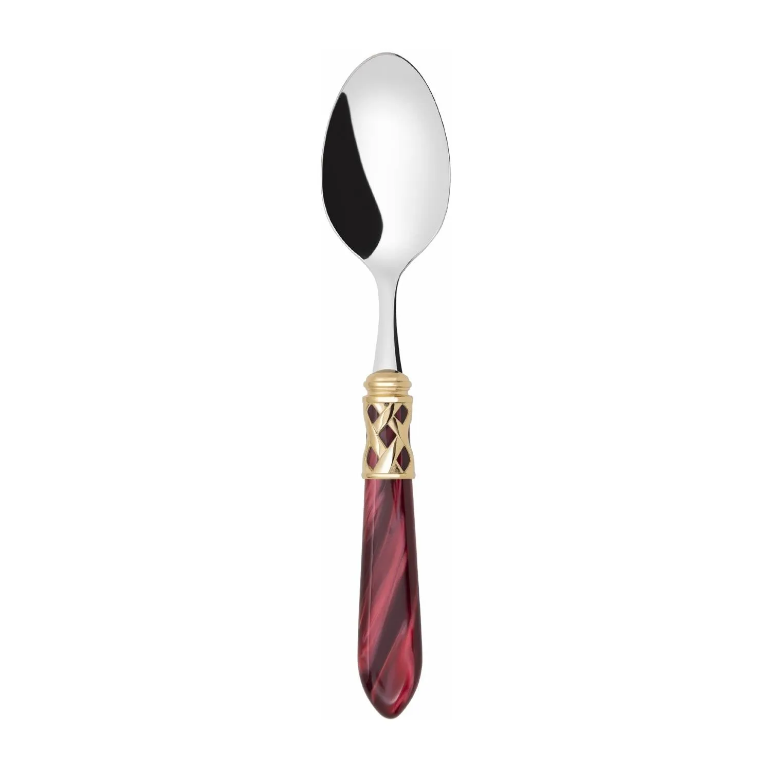 ALADDIN GOLD RING 6 COFFEE & TEA SPOONS