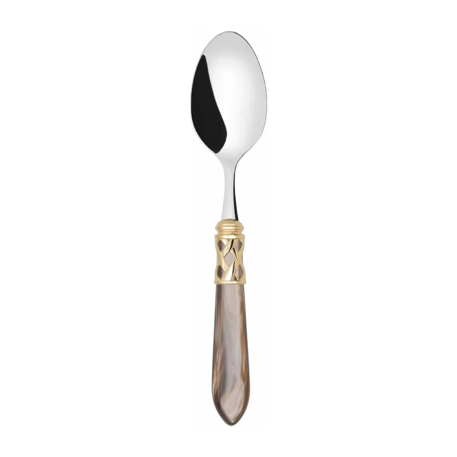 ALADDIN GOLD RING 6 COFFEE & TEA SPOONS