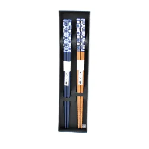 Bamboo Square Chopsticks (2 pairs)