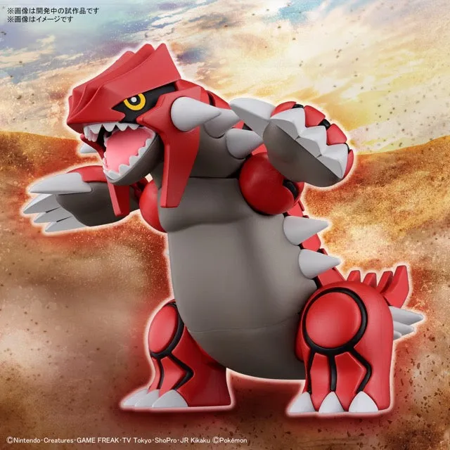 Bandai Pokemon Plamo Collection 54 Select Series Groudon