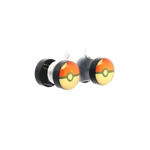 BP5644 BLK SS POKEBALL 1.2X6X10/10MM FKE TUNNEL