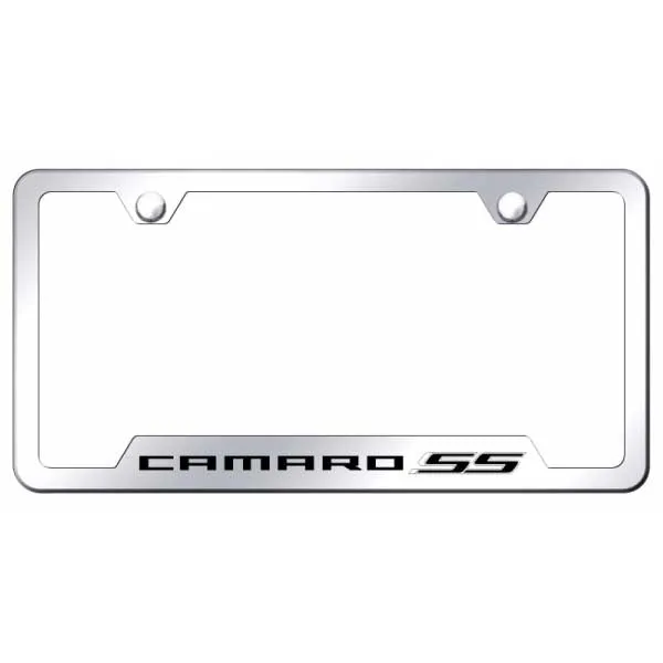 Camaro SS Cut-Out Frame - Laser Etched Mirrored