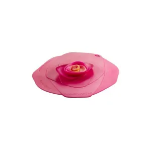 Charles Viancin 8" Silicone Fuschia Rose Lid