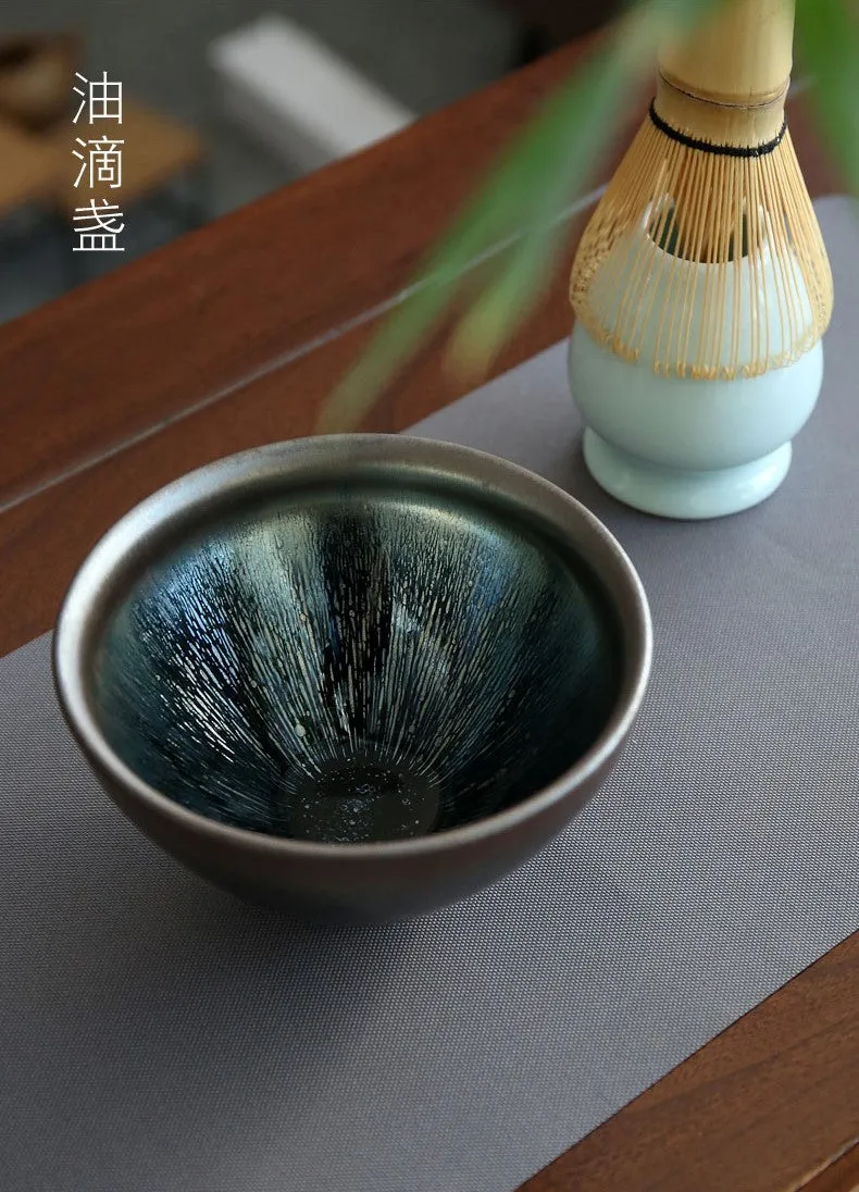 Chinese Style "Mo Cha" Tea Art Set with Jianzhan Bowl