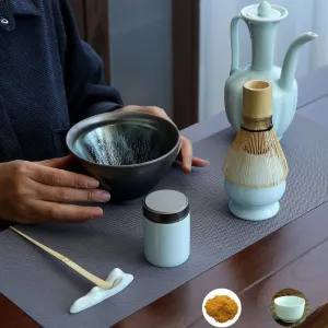 Chinese Style "Mo Cha" Tea Art Set with Jianzhan Bowl