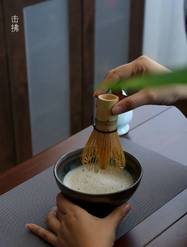 Chinese Style "Mo Cha" Tea Art Set with Jianzhan Bowl