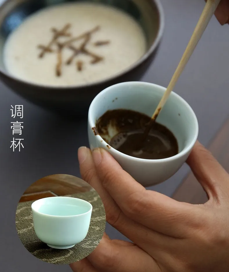 Chinese Style "Mo Cha" Tea Art Set with Jianzhan Bowl