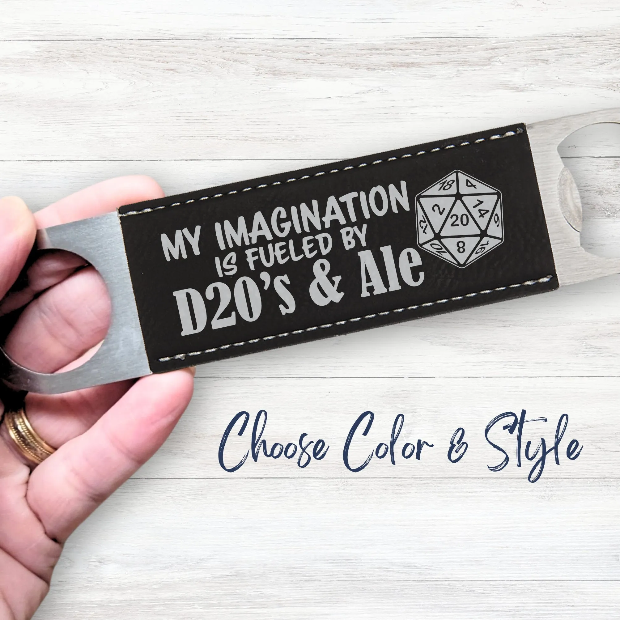 D20s and Ale Bottle Opener