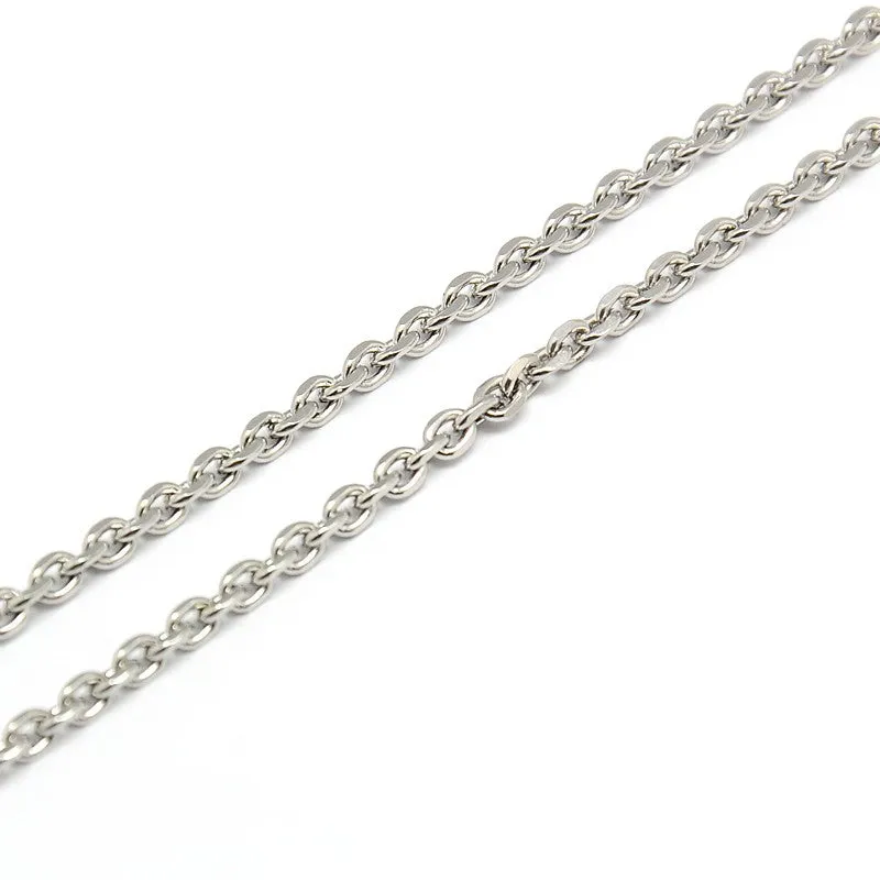 Flat Cable Chain - 23.5"