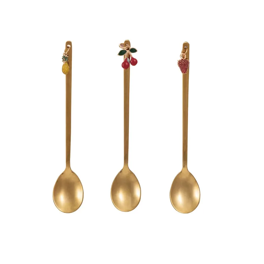 Fruit Charm Spoons