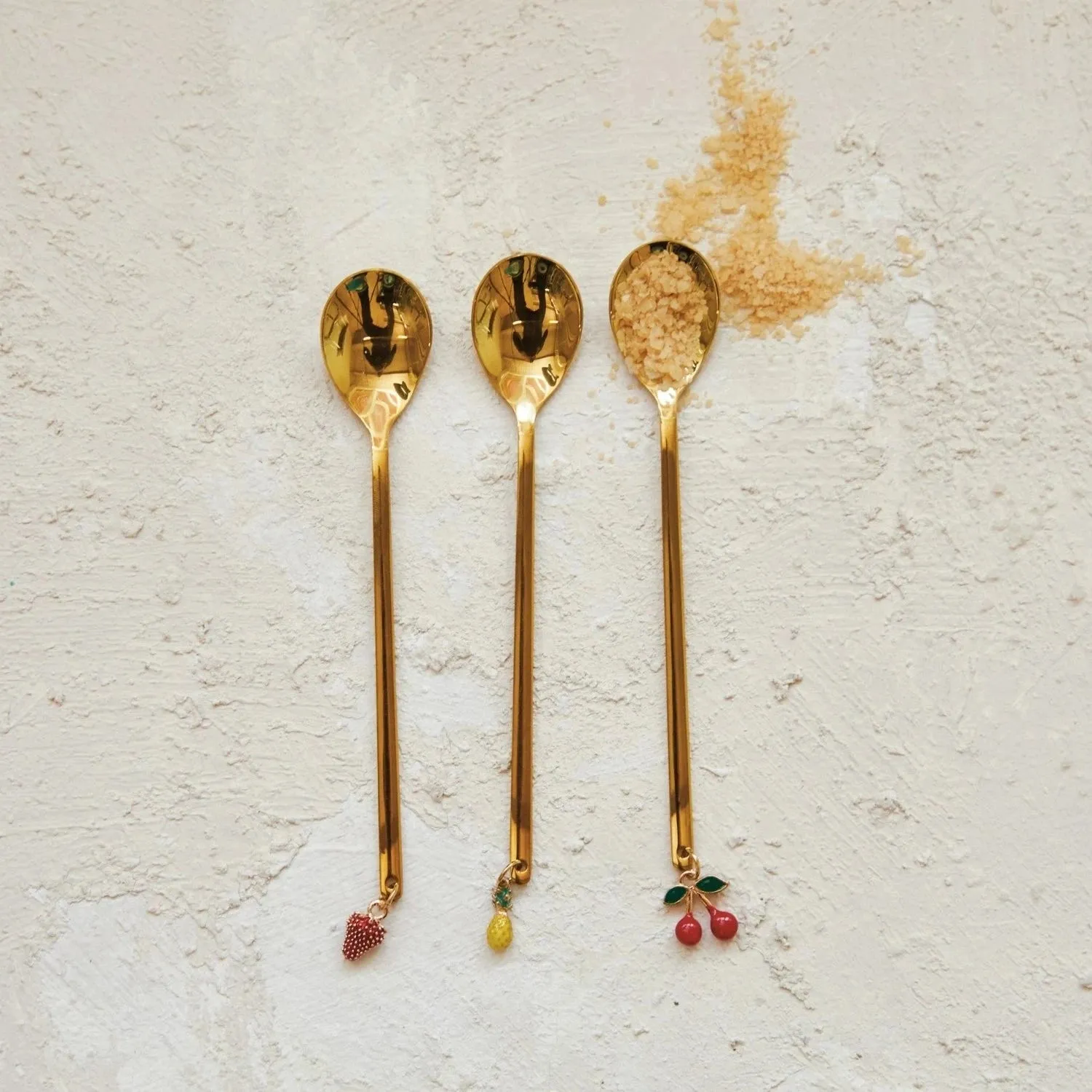 Fruit Charm Spoons