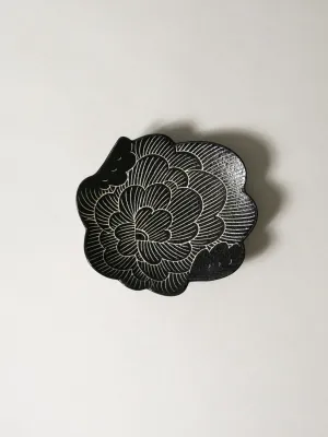 FUGA Wind Flower Plate - Black