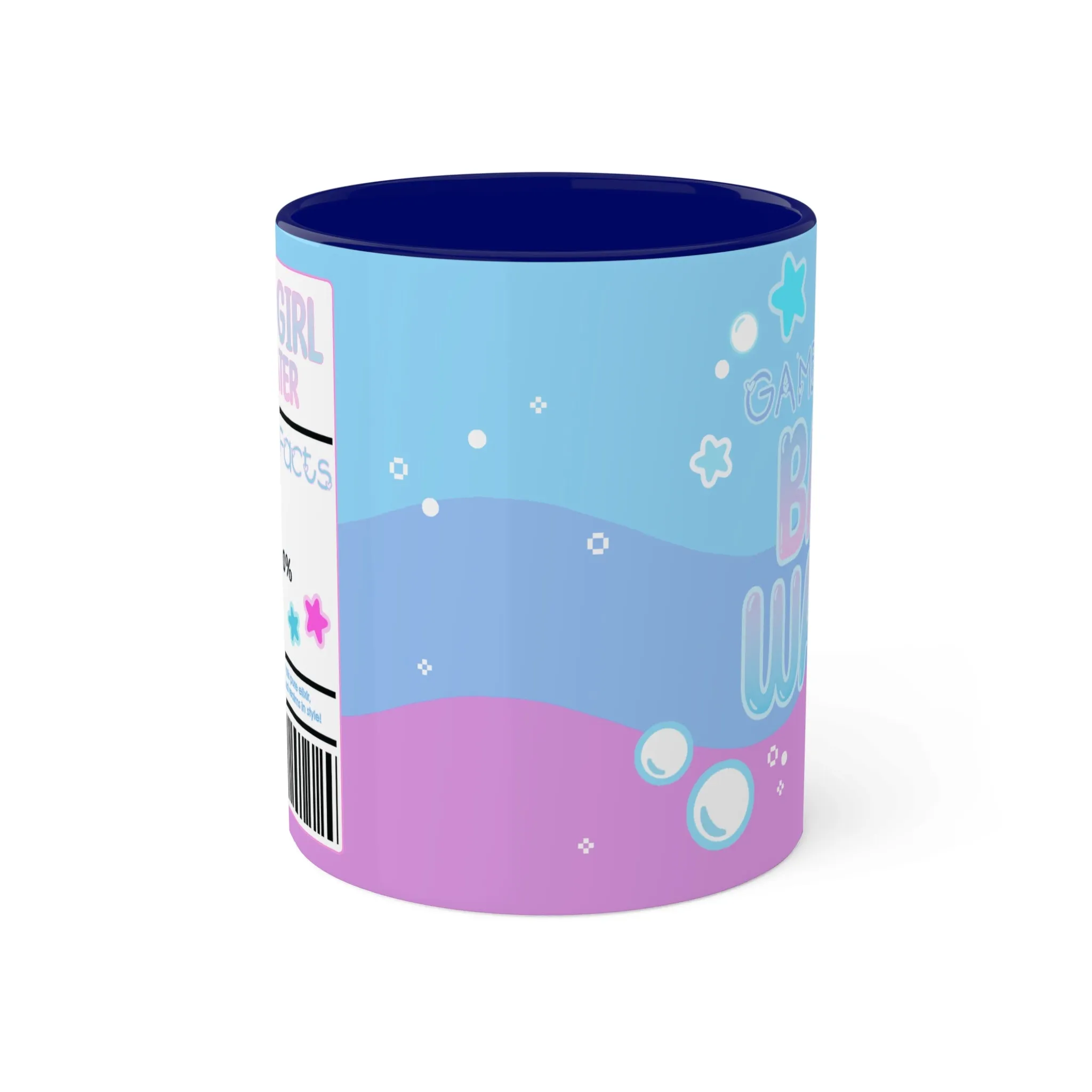 GAMER GIRL Bath Water Colorful Mugs, 11oz