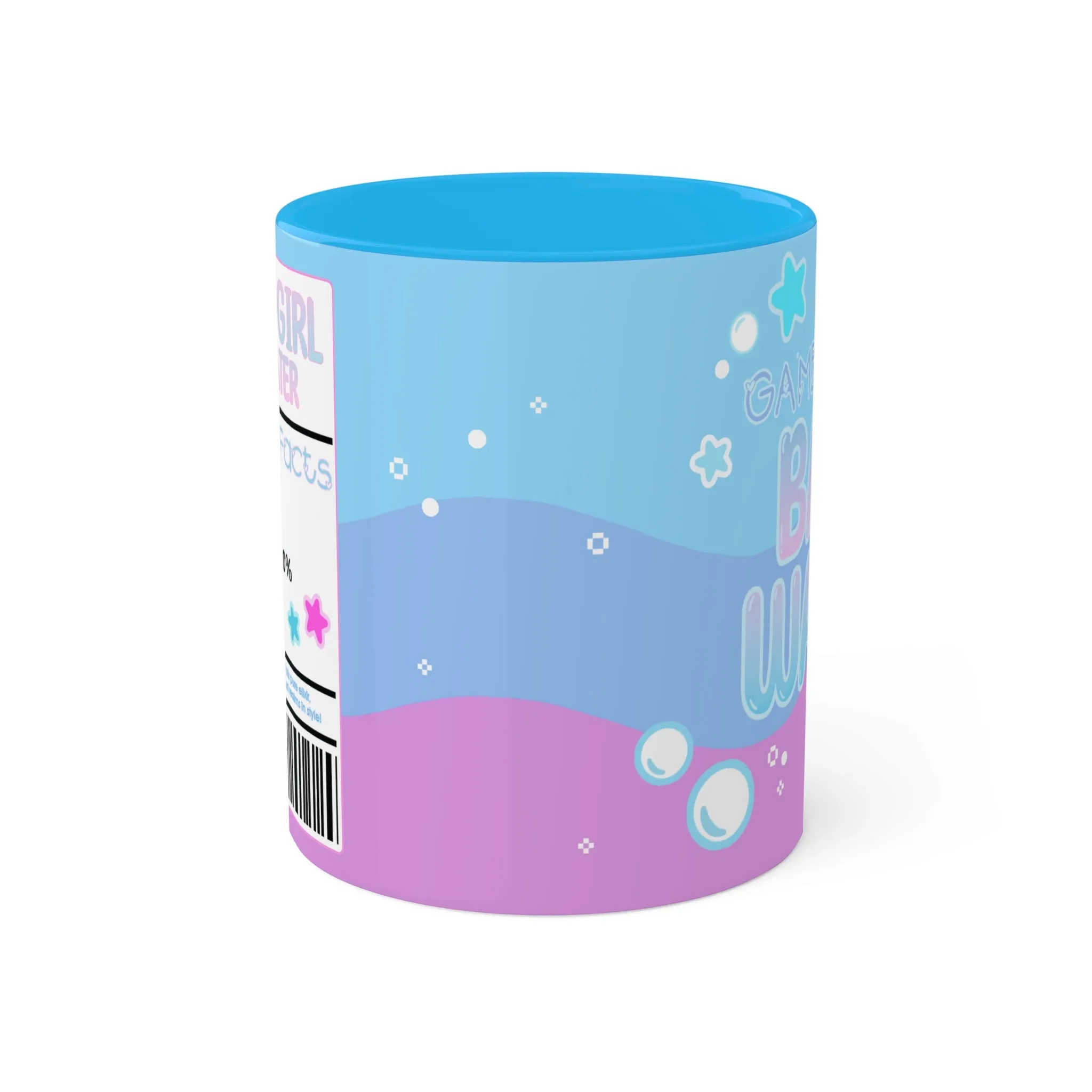 GAMER GIRL Bath Water Colorful Mugs, 11oz