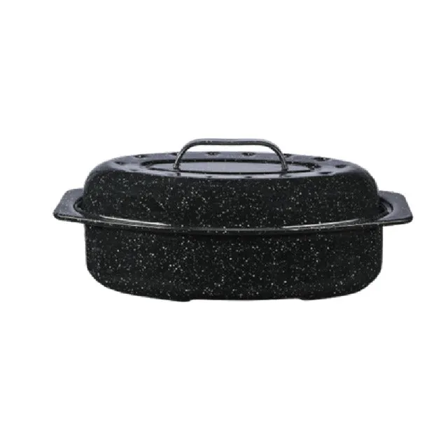 Graniteware Covered Roaster