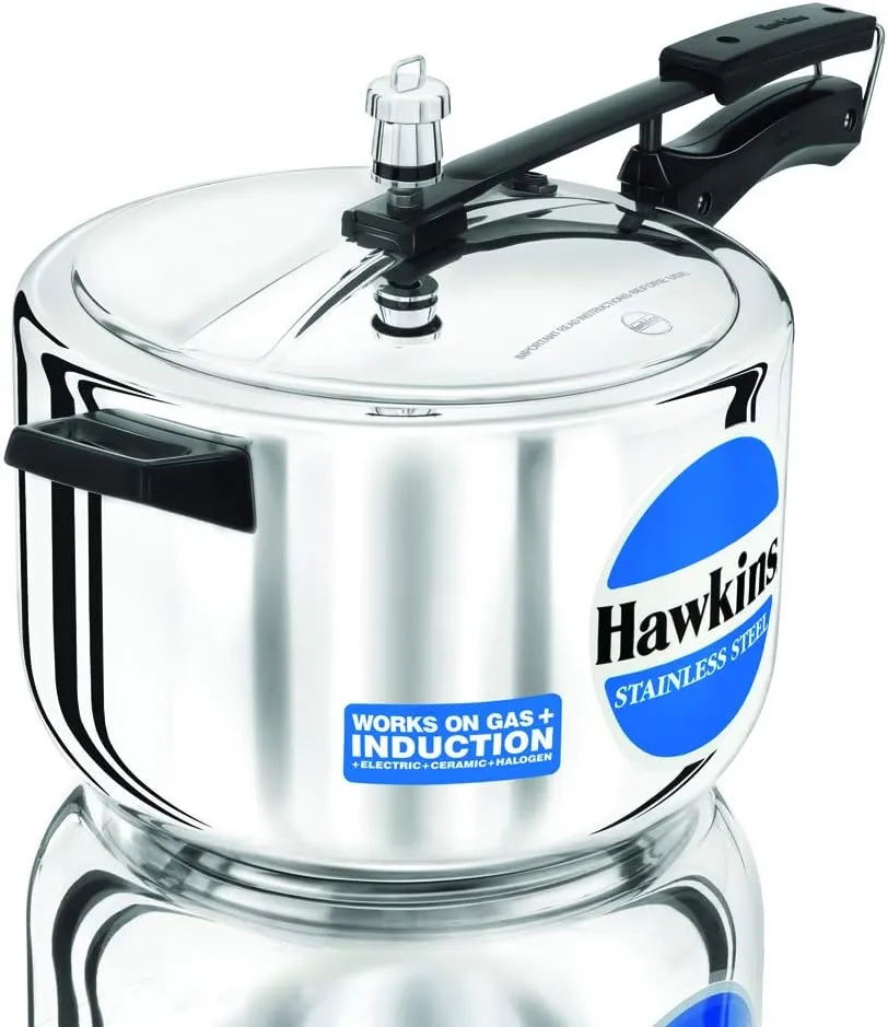 Hawkins HSS80 Stainless Steel Pressure Cooker 8 Liter