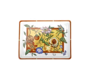 HERMES LA SIESTA HERMES PORCELAIN PLATE, W16CM X H12CM, WITH BOX