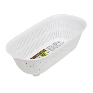 KOKUBO Oval Colander-White