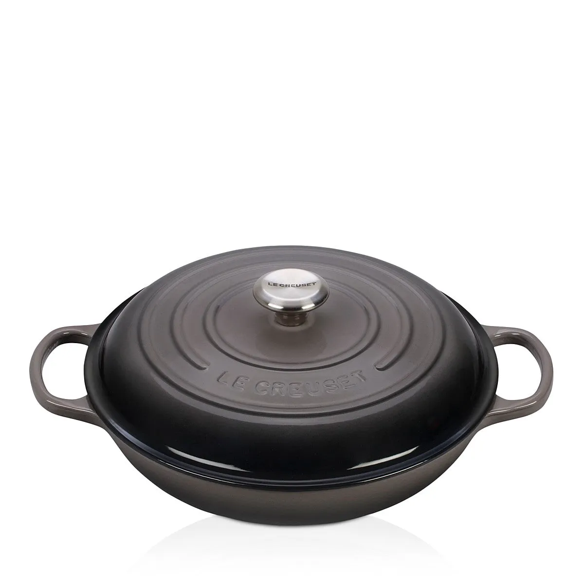 Le Creuset - 3.5 Qt. Signature Braiser - Oyster