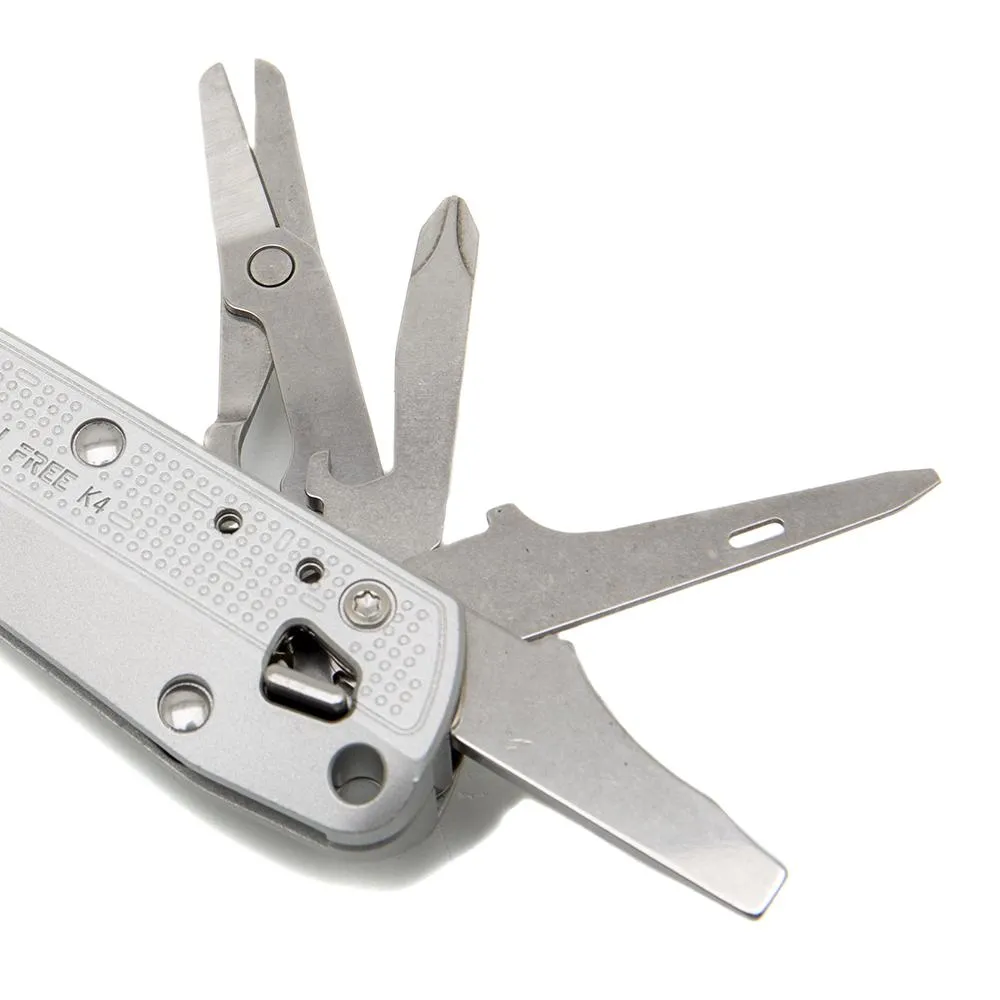 Leatherman Free K4 Pocket Knife / Silver