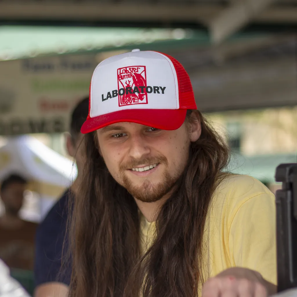 Lobster Butter Laboratory Trucker Hat