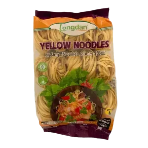 Longdan Yellow Noodles 4mm 400g