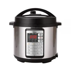 MIDEA SDA Middle 6L Pressure Cooker 24 hours preset timer 4-Dight LED display MY-CS6019WP-K