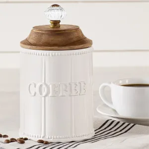 Mud Pie Door Knob Coffee Canister