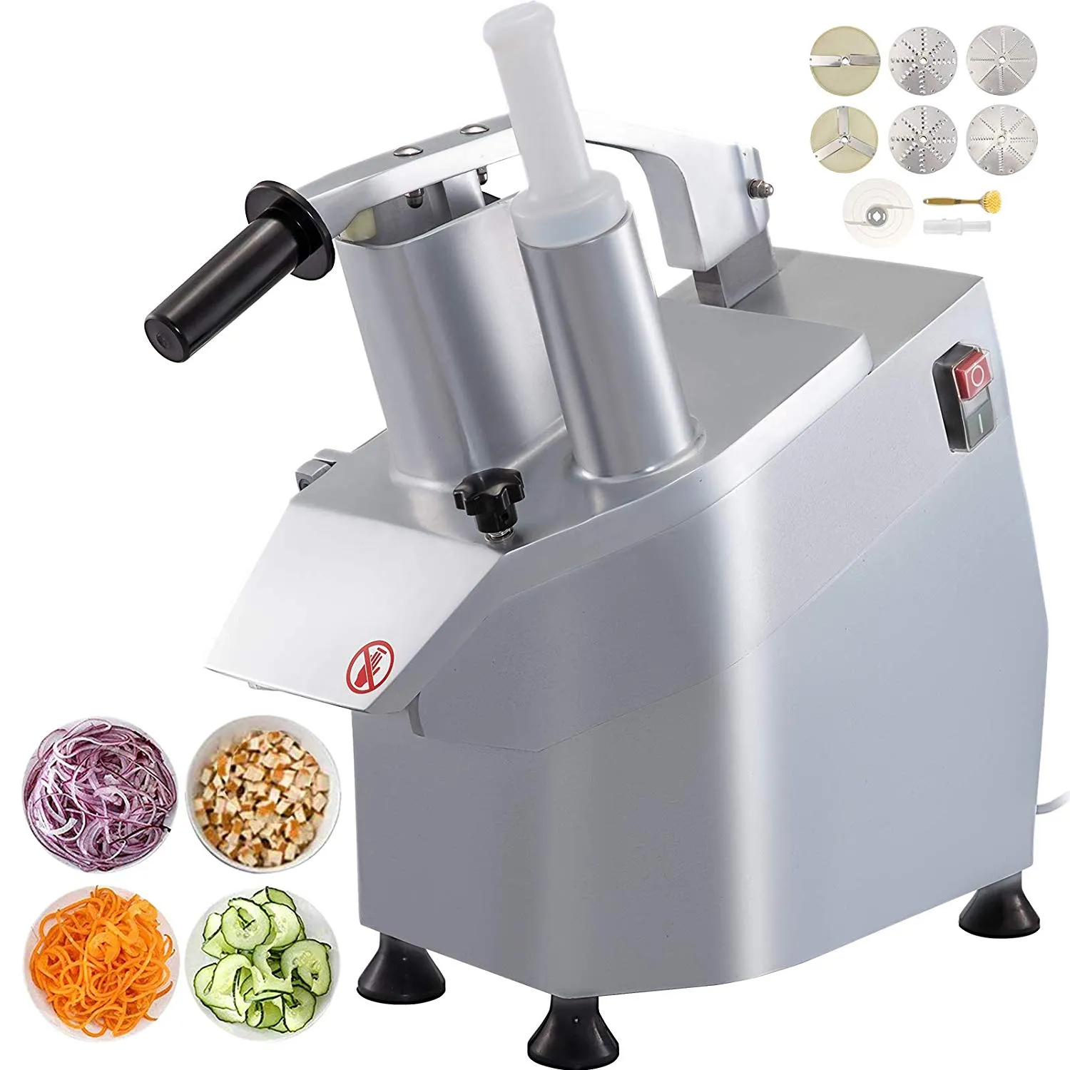 Multi-functional Commercial Food Processor | Stainless Steel Fruit/Vegetable Cutter Slicer Machine