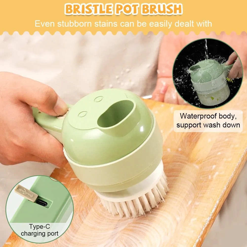 Multifunctional Vegetable Chopper 4 In 1