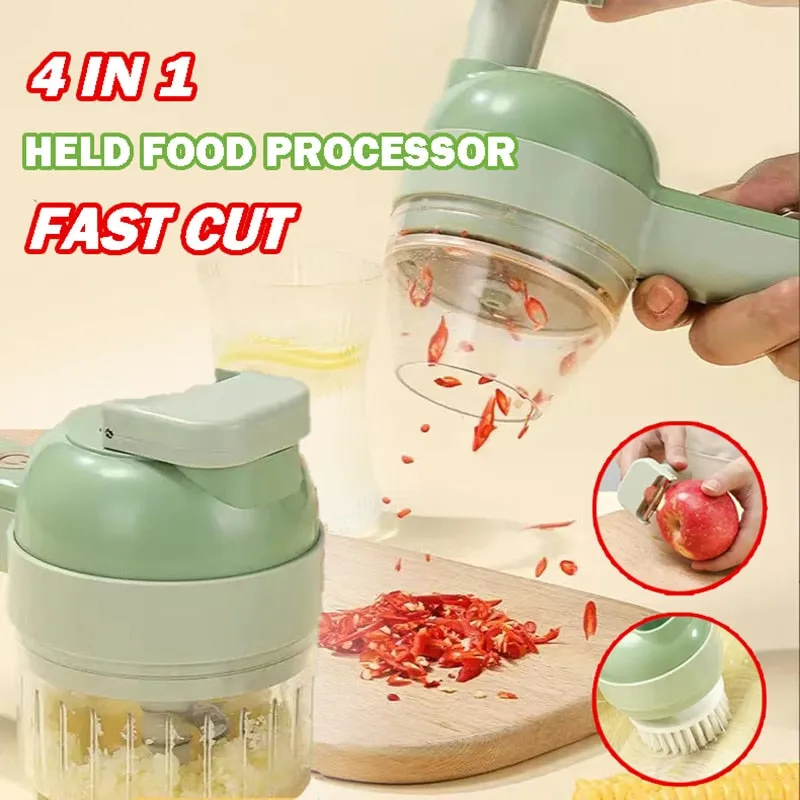 Multifunctional Vegetable Chopper 4 In 1