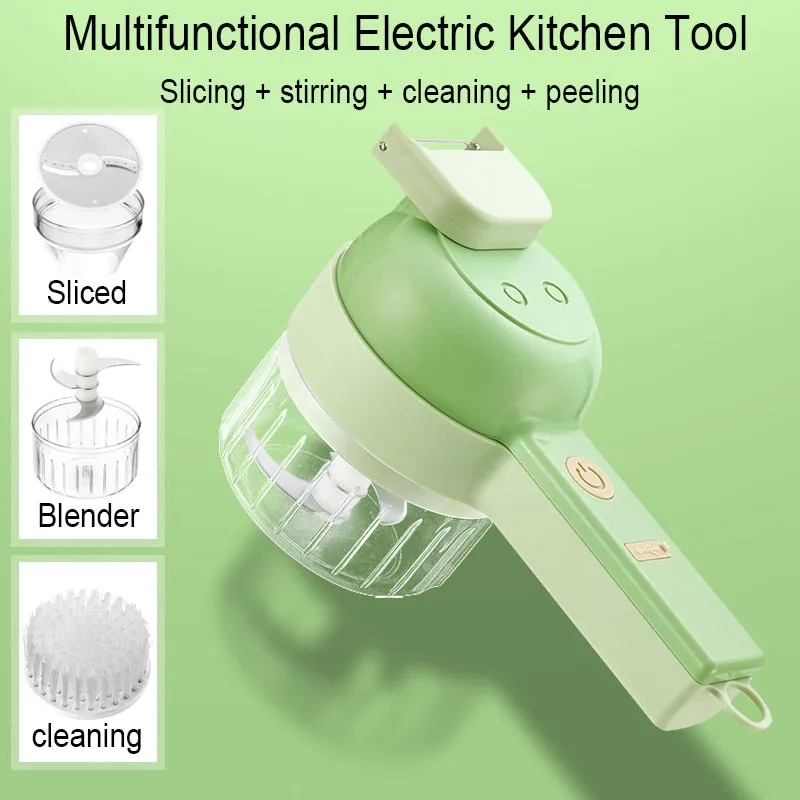 Multifunctional Vegetable Chopper 4 In 1