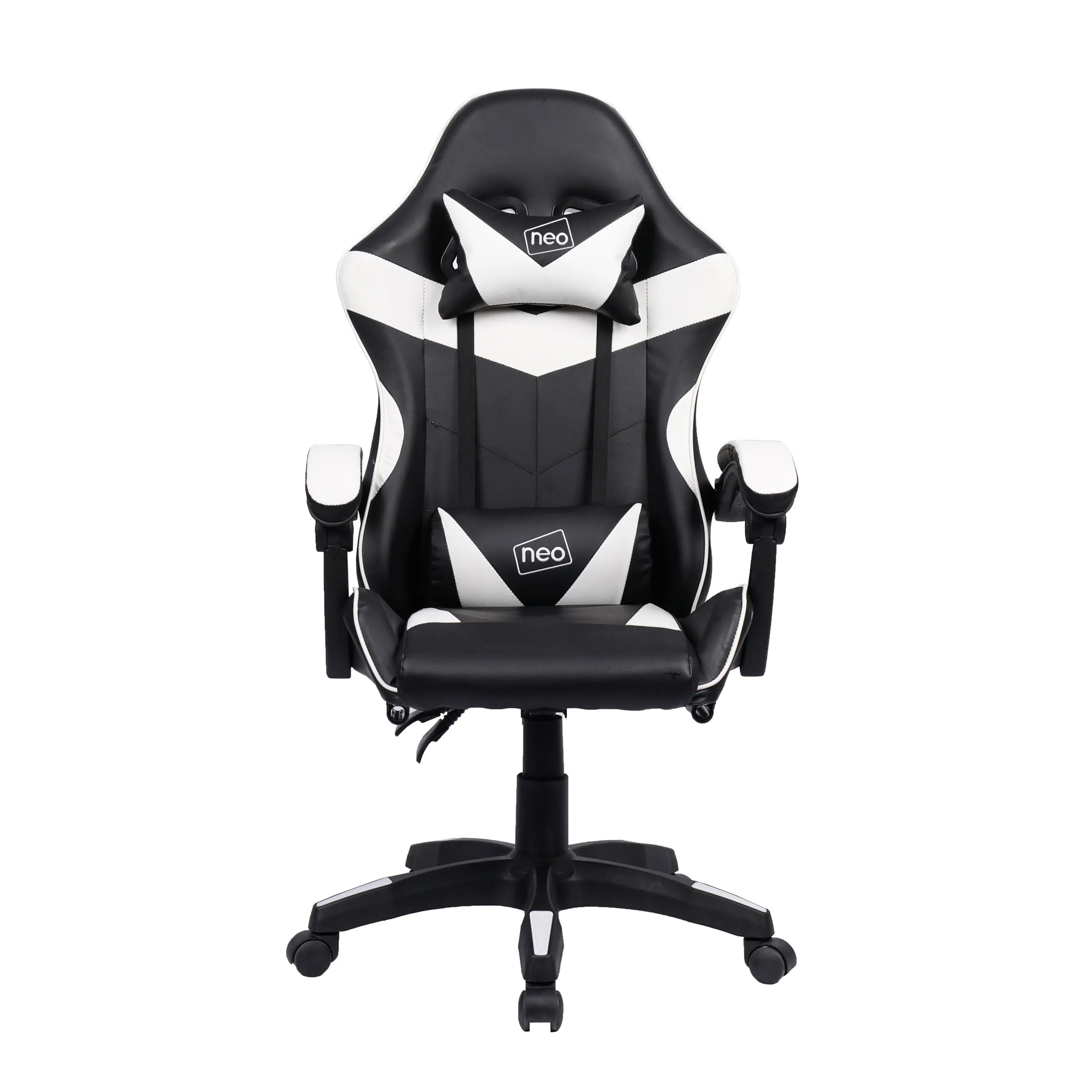 Neo White Leather Recliner Computer Gaming Office Chair