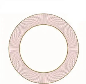 PLATE SP MAJORELLE PINK 21.5CM PCB6