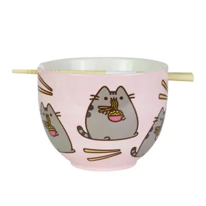 Pusheen Ramen Bowl  chopsticks