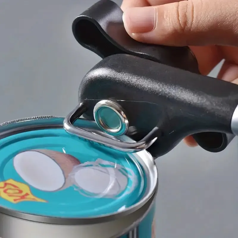 Quick And Easy Stainless Steel Can Opener - Multifunctional Kitchen Gadget