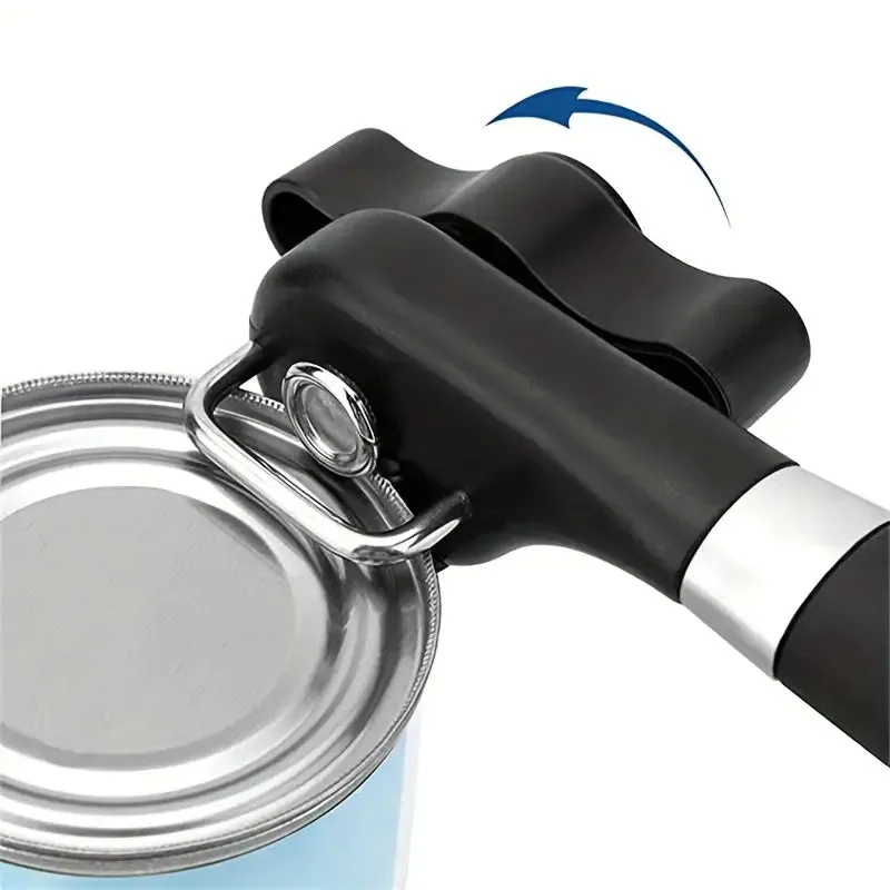 Quick And Easy Stainless Steel Can Opener - Multifunctional Kitchen Gadget