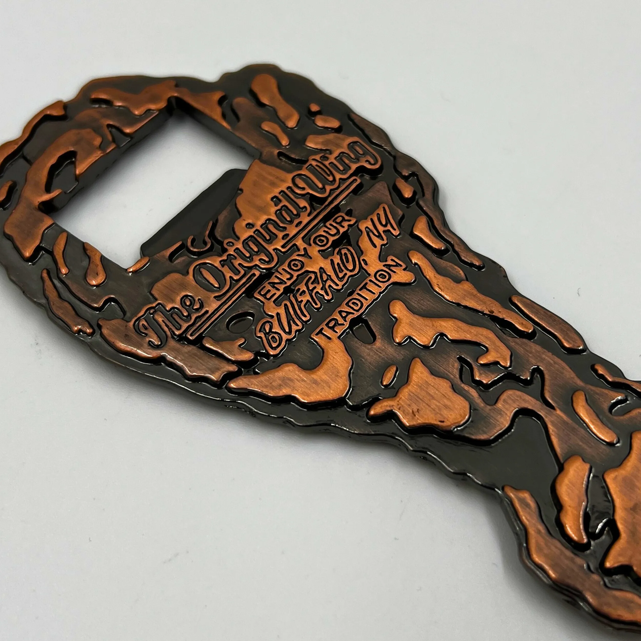 "The Original Wing" Buffalo, NY Bottle Opener Magnet