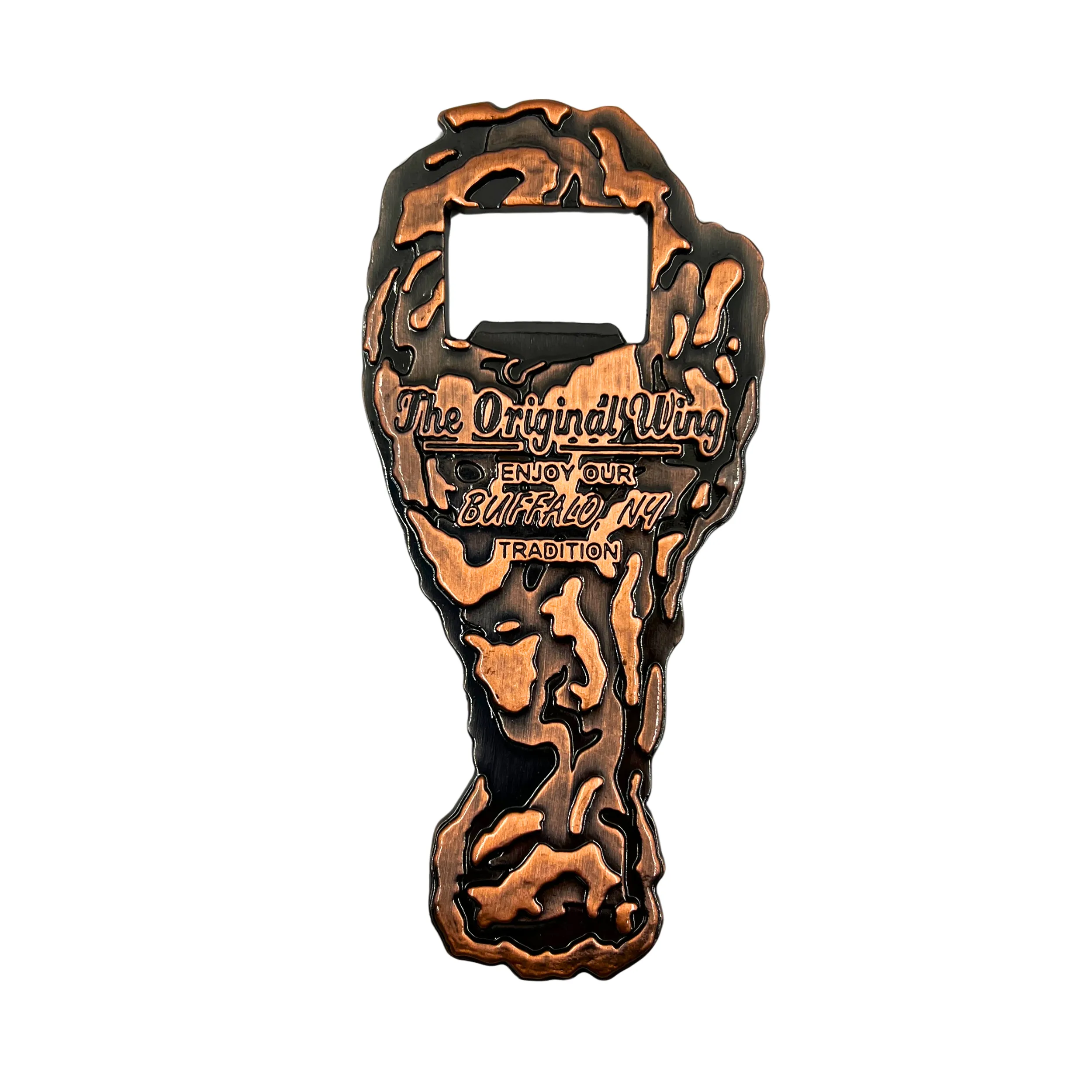 "The Original Wing" Buffalo, NY Bottle Opener Magnet