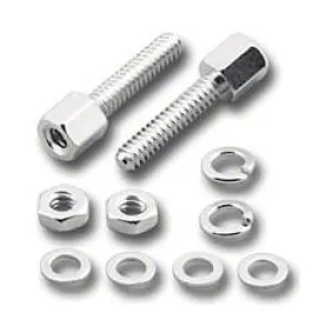 Screw Lock #4-40 Threaded 12mm Hardware Set: 2 pack