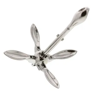 Stainless 4-Prong Folding Anchors