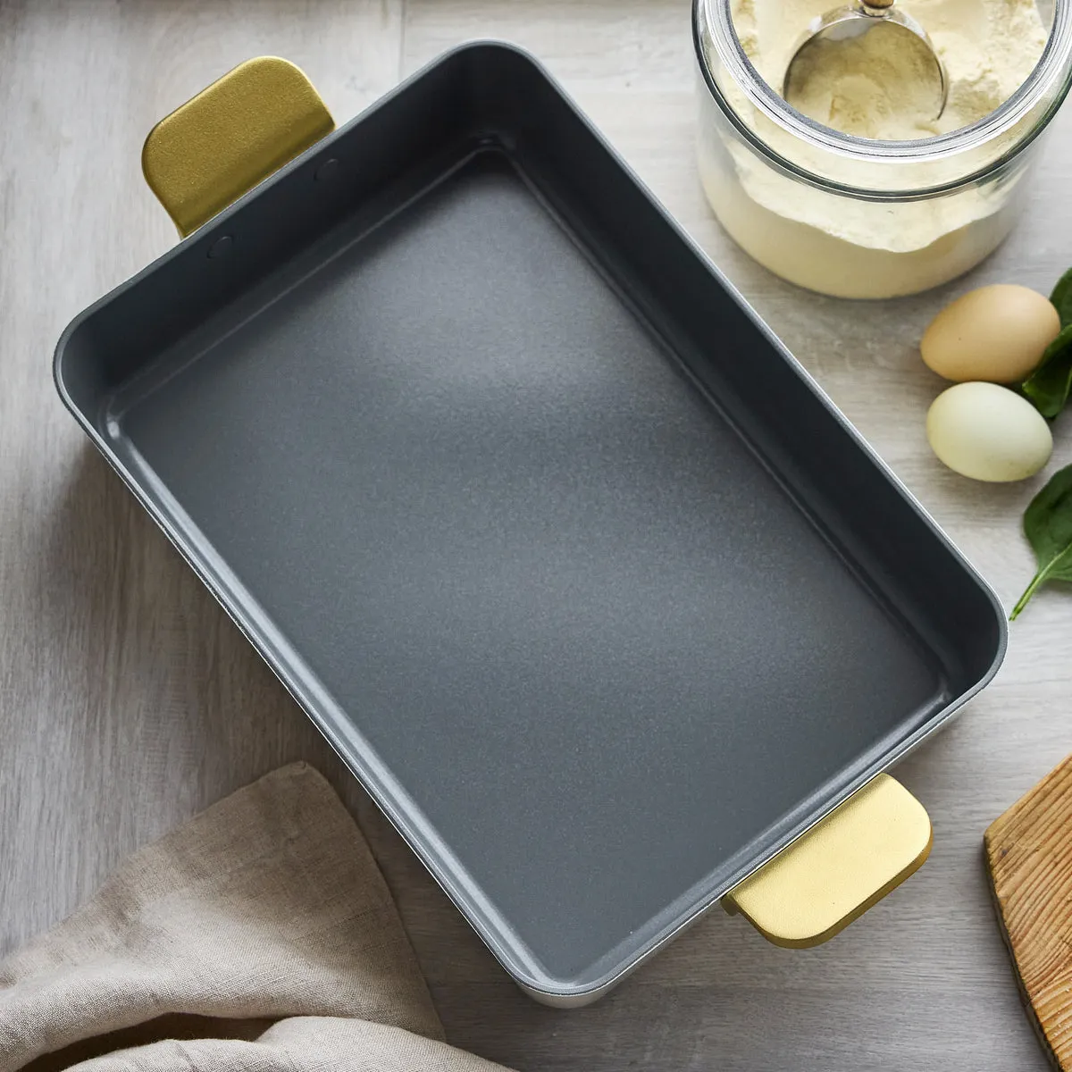 Stanley Tucci™ Ceramic Nonstick Lasagna Pan | Carrara White