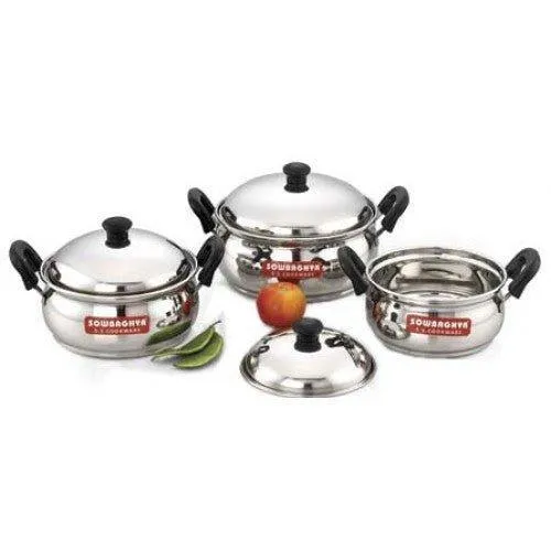 Ultima IB Stainless Steel 6Pcs Cook 'n' Serve Pot